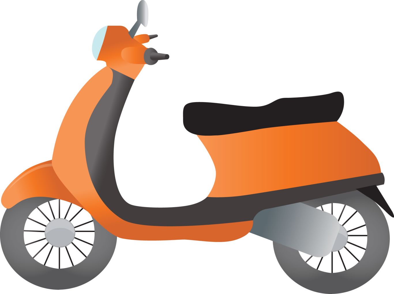 Scooter PNG image    图片编号:11323