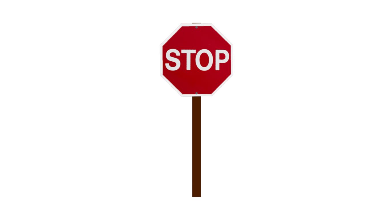 Sign stop PNG    图片编号:25682