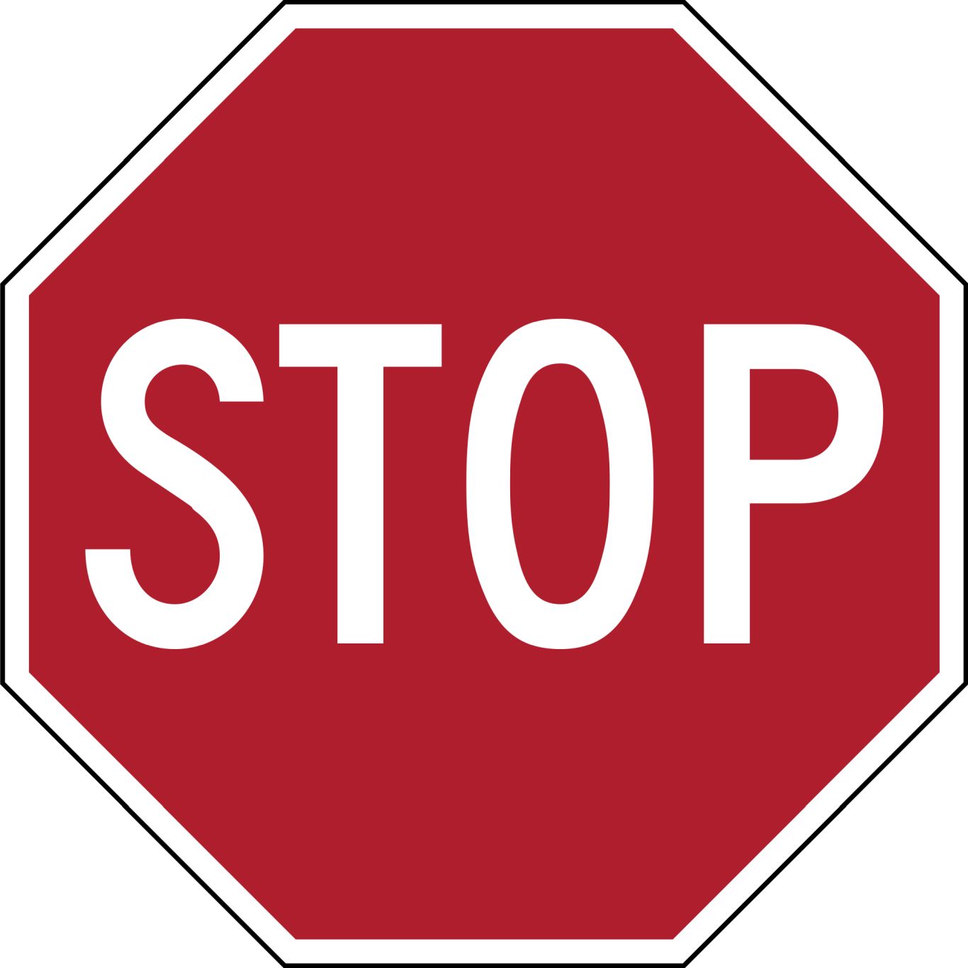 Sign stop PNG    图片编号:25684