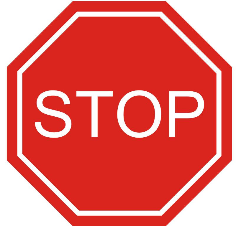 Sign stop PNG    图片编号:25686