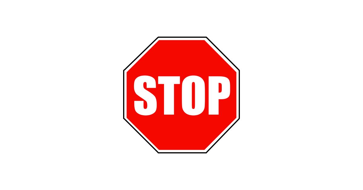 Sign stop PNG    图片编号:25693
