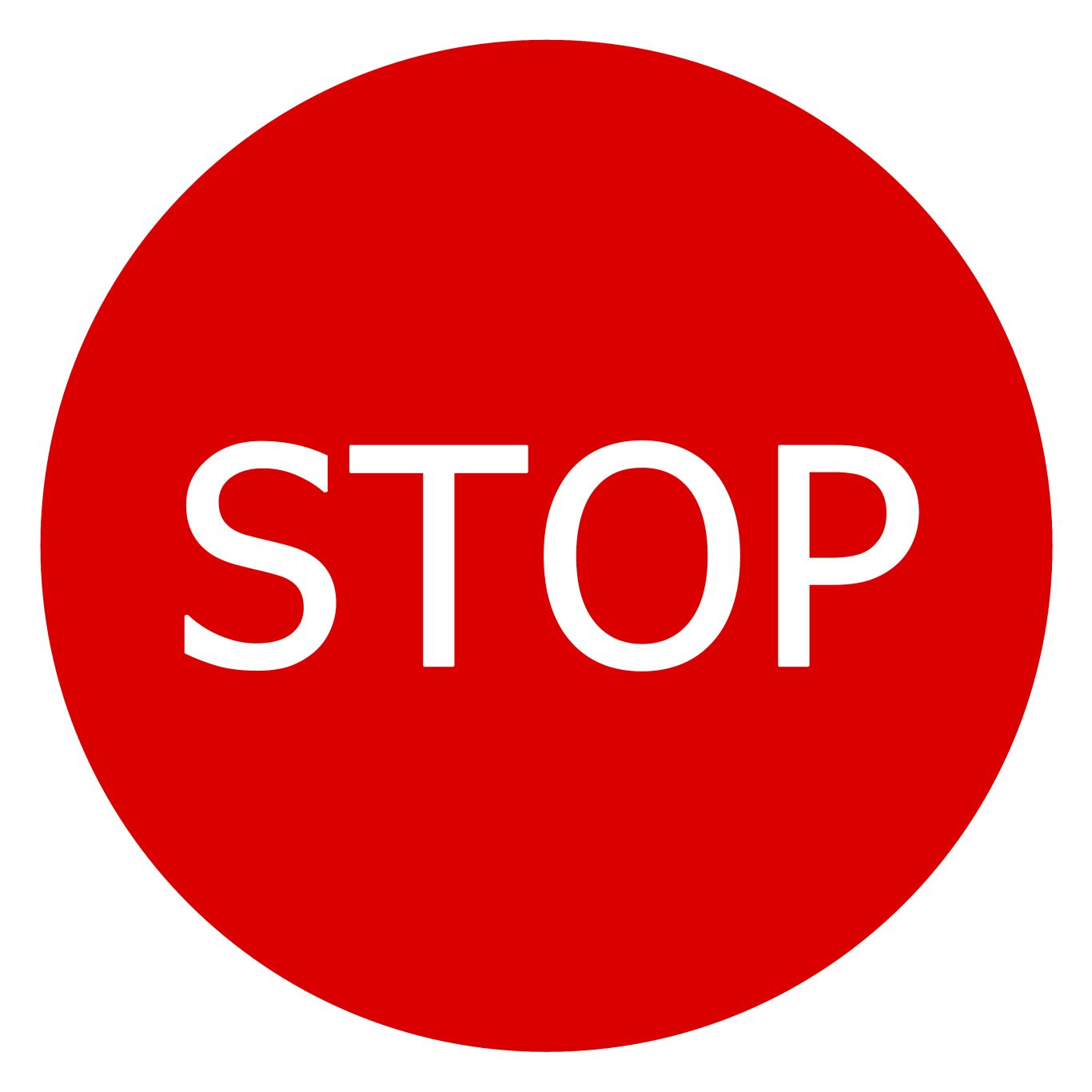 Sign stop PNG    图片编号:25707
