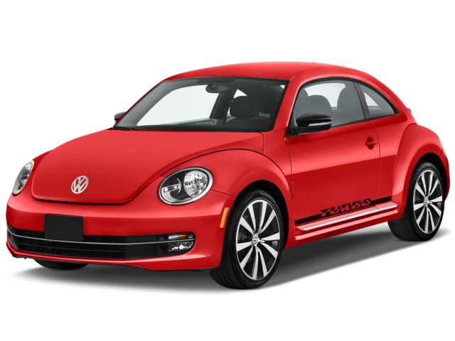 red Volkswagen Beetle PNG car image    图片编号:1789