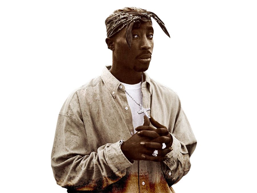 2Pac, Tupac Shakur PNG    图片编号:32165