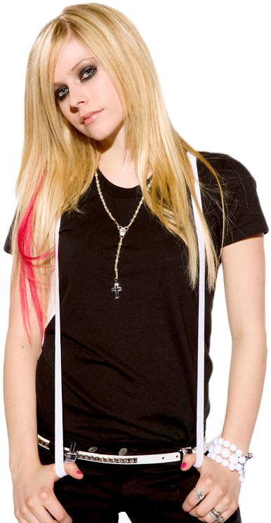 Avril Lavigne PNG    图片编号:90421