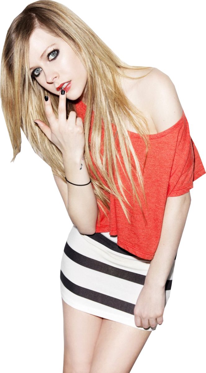 Avril Lavigne PNG    图片编号:90447