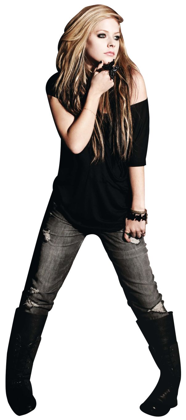 Avril Lavigne PNG    图片编号:90450