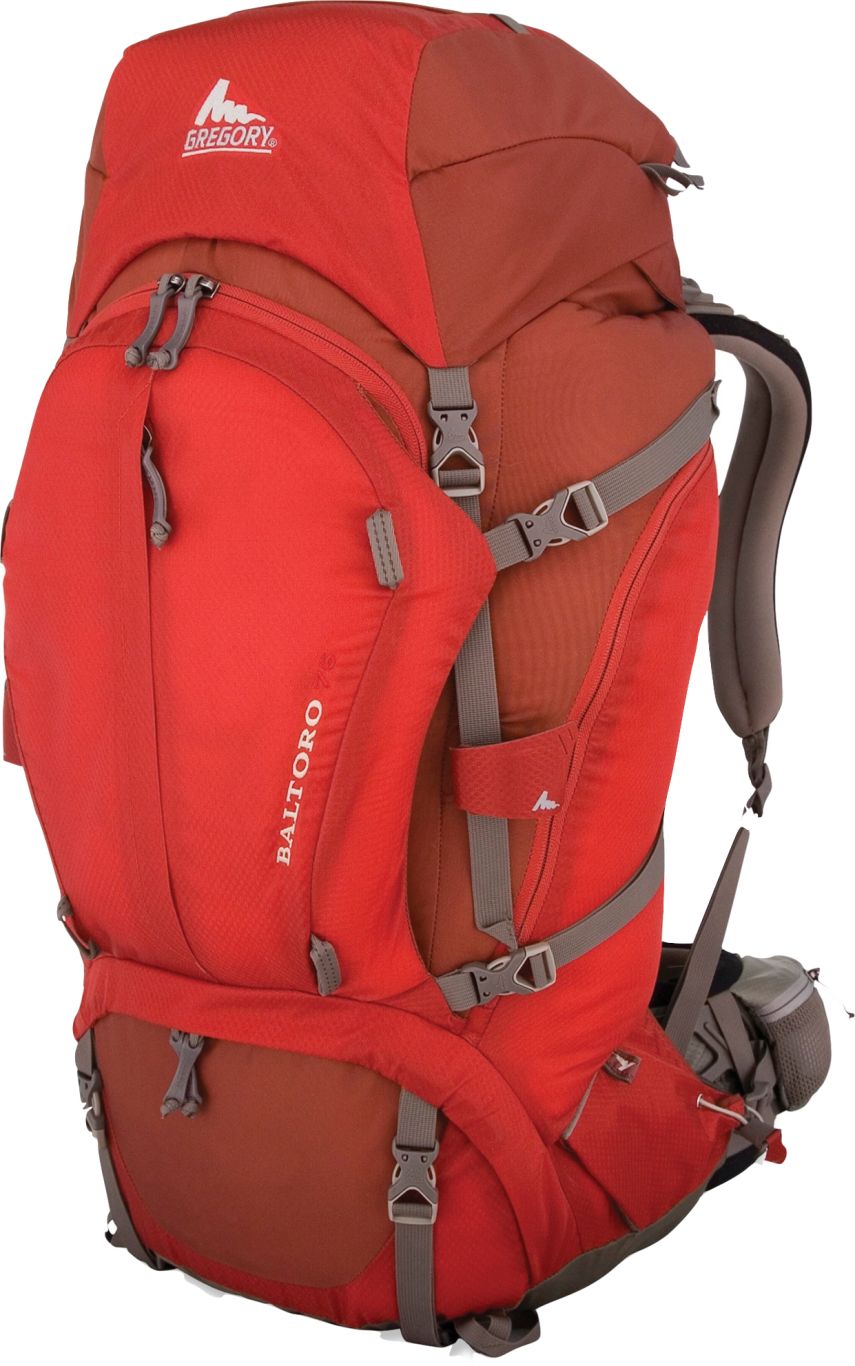 Red backpack PNG image    图片编号:6330