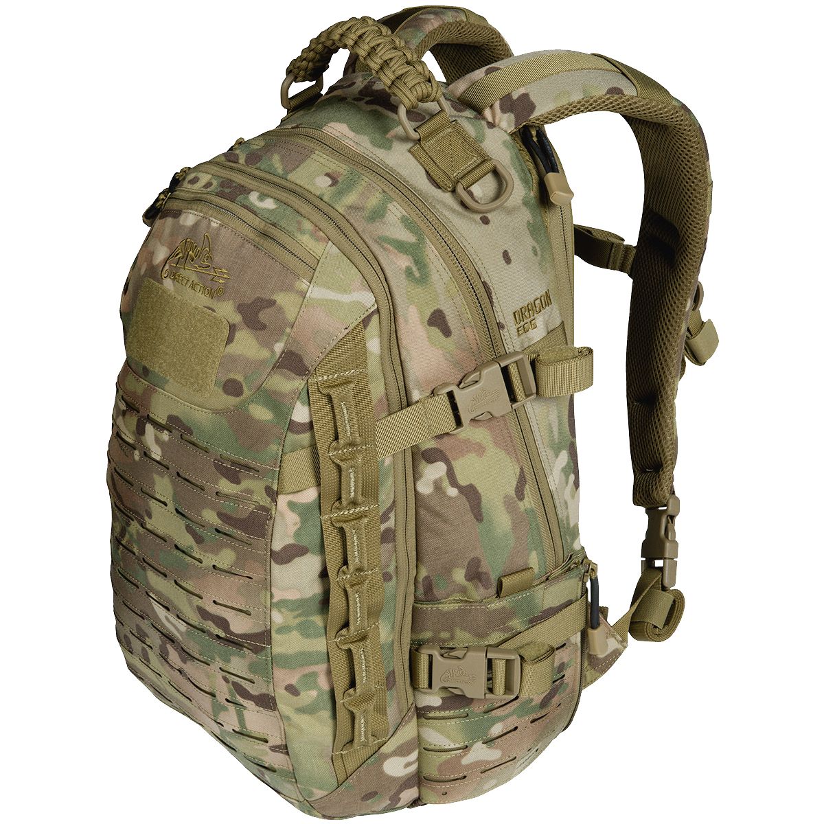 Military backpack PNG image    图片编号:6358