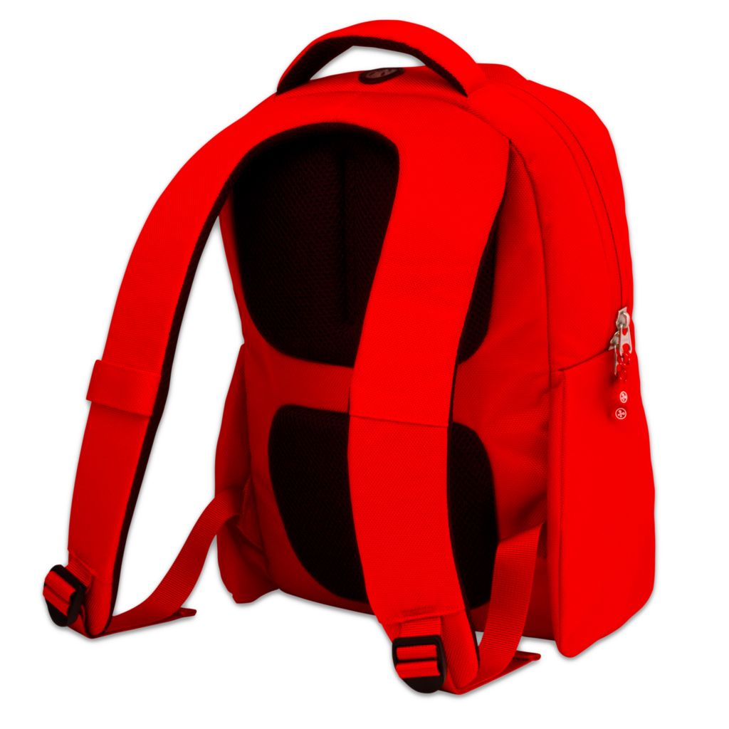 Red backpack PNG image    图片编号:6359