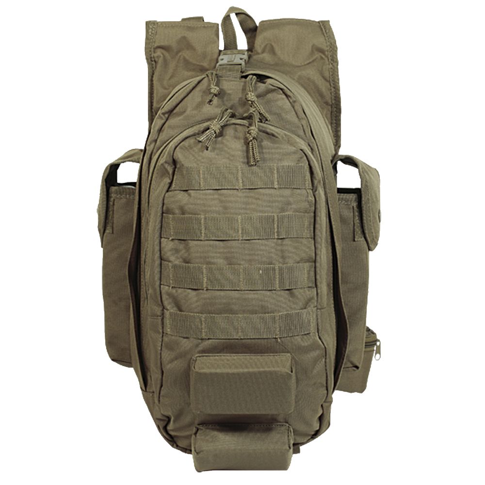 Military backpack PNG image    图片编号:6365