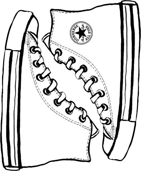 Converse shoes PNG    图片编号:90220