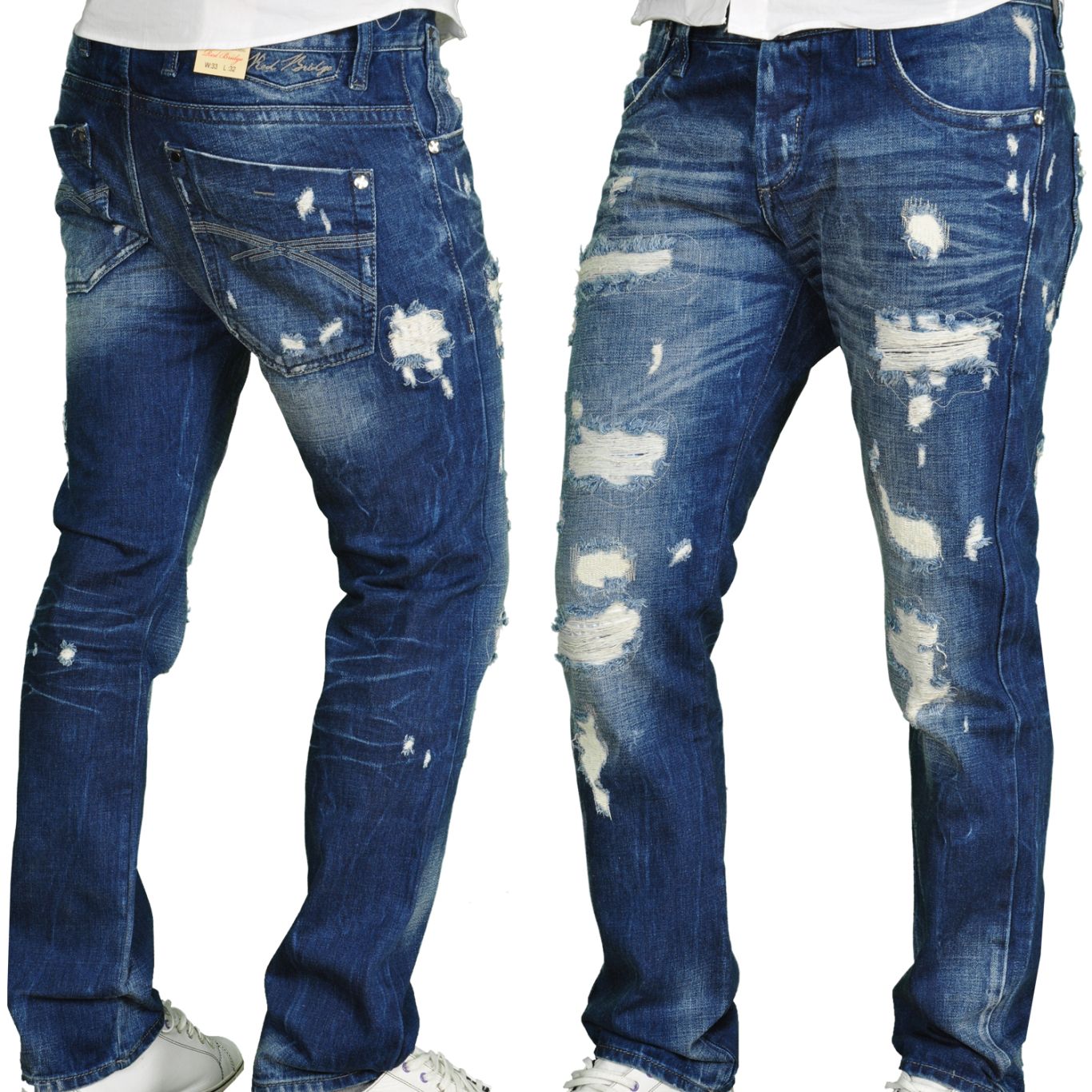 Men's jeans PNG image    图片编号:5750