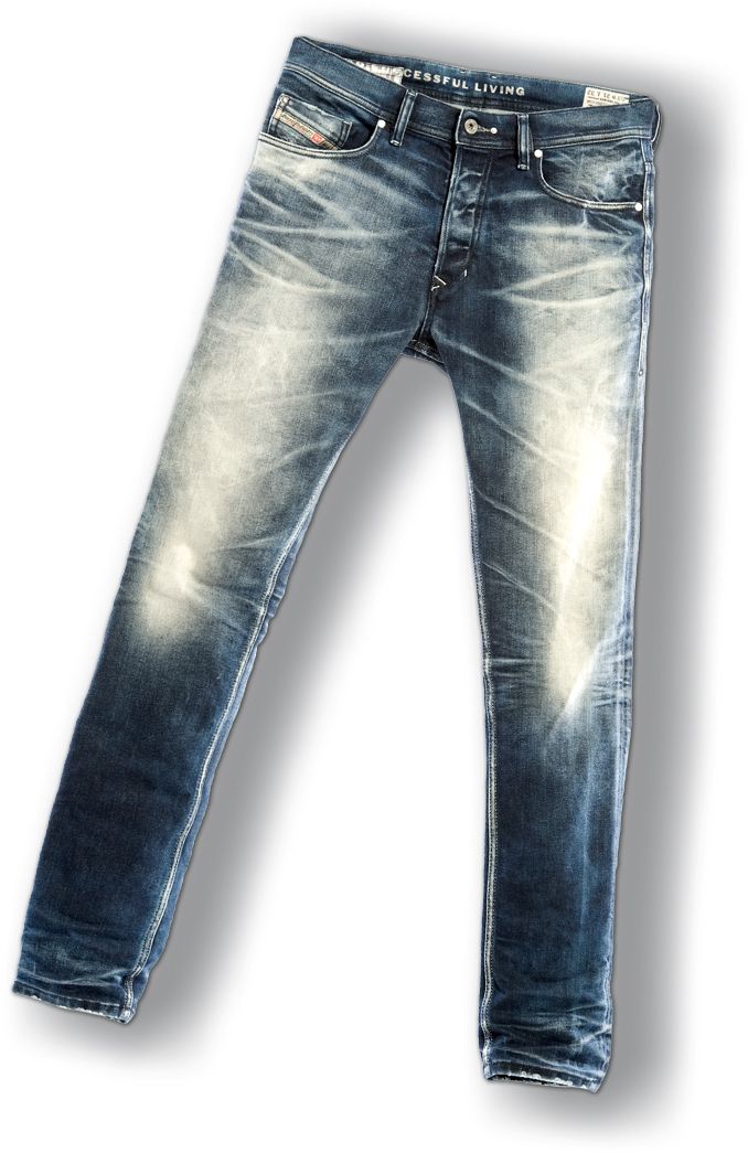 Men's jeans PNG image    图片编号:5778