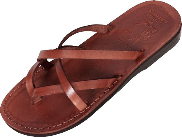 Leather sandals PNG image    图片编号:9689