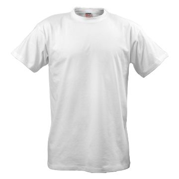 White T-shirt PNG image    图片编号:5445