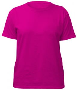 Pink T-shirt PNG image    图片编号:5453