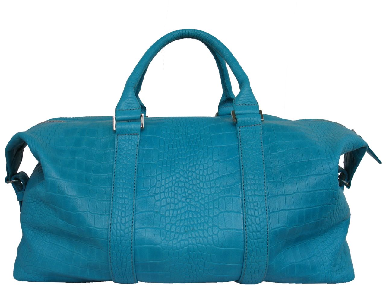 Blue women bag PNG image    图片编号:6395