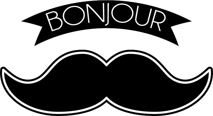 France moustache PNG    图片编号:89607