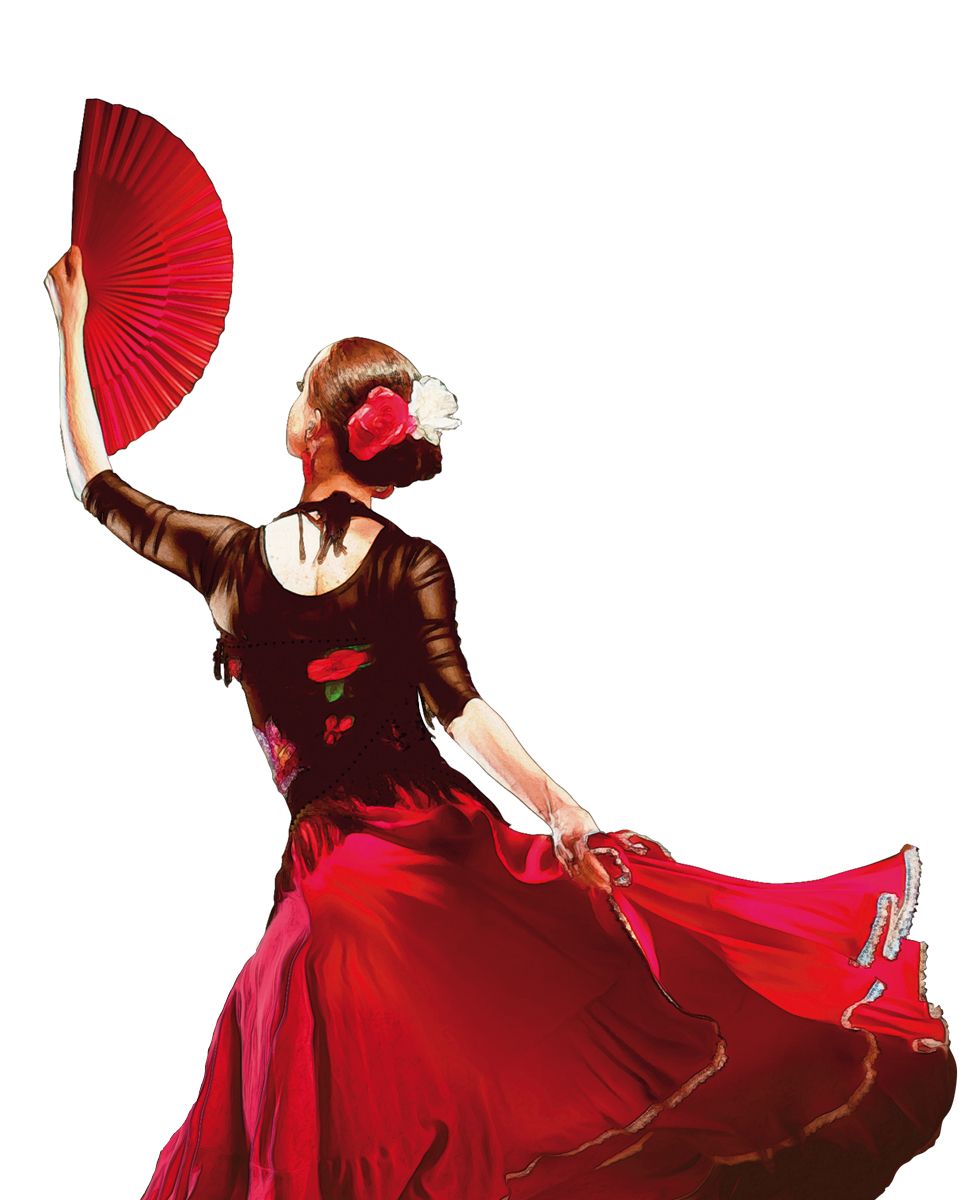 Spain flamenco PNG    图片编号:91197