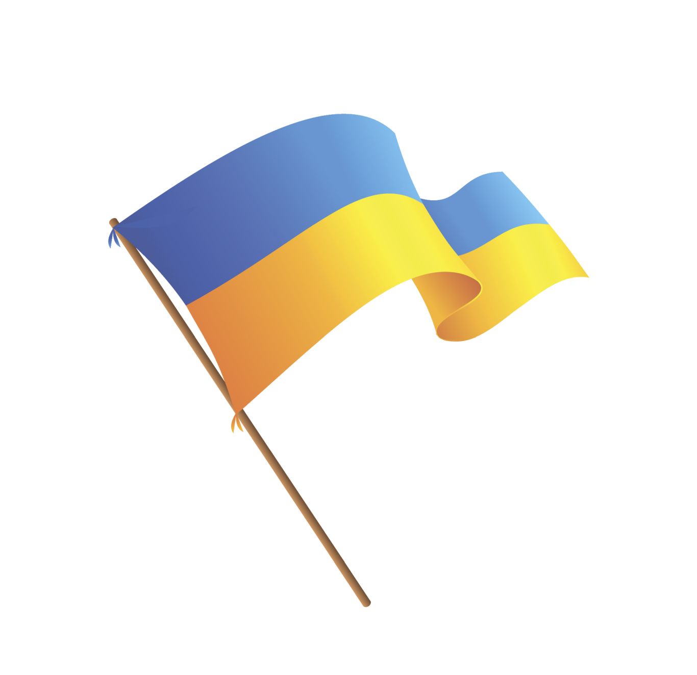 Ukraine flag PNG    图片编号:105098