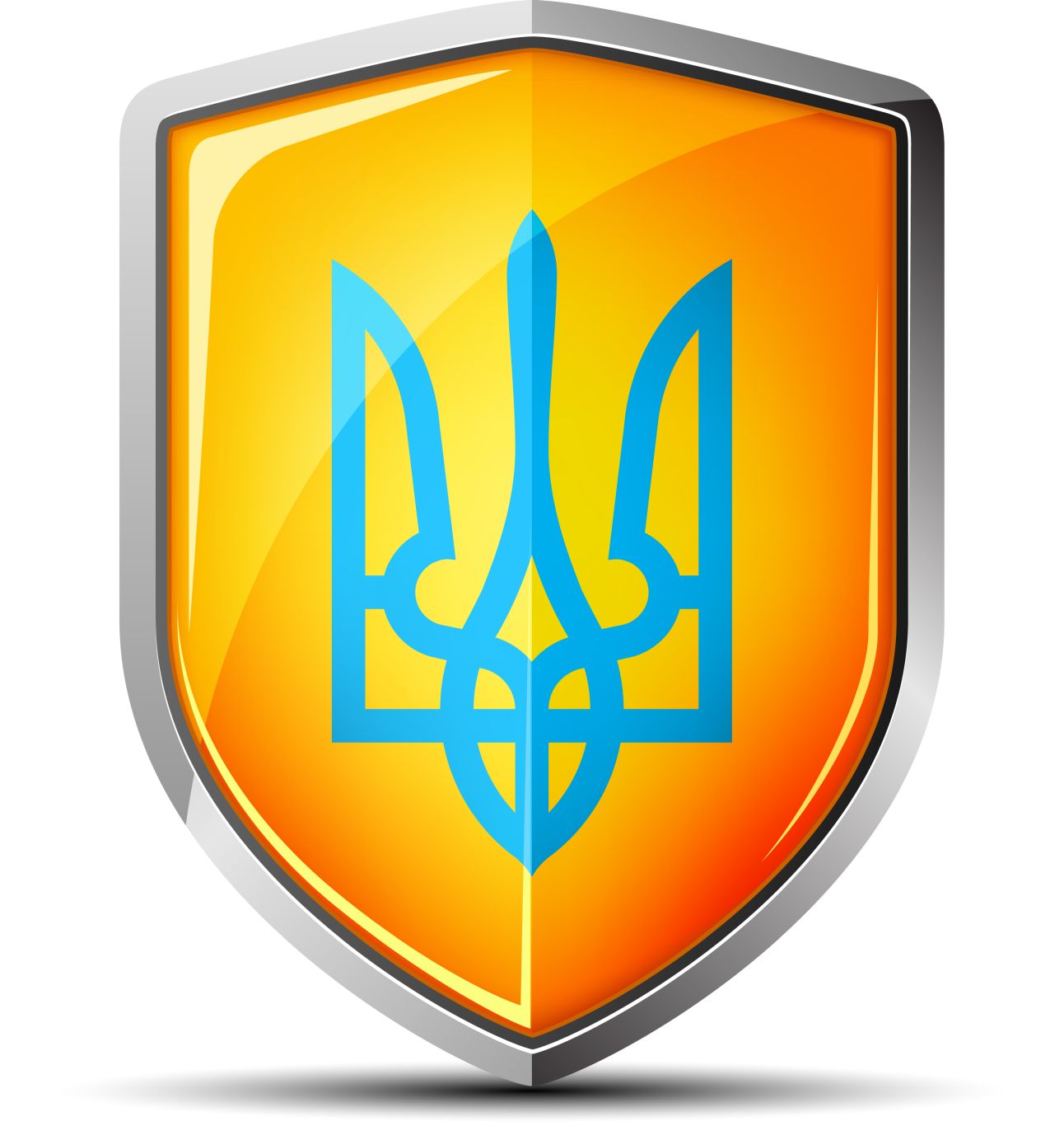Ukraine trident shield PNG    图片编号:105105