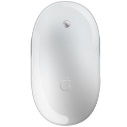 White computer mouse PNG image    图片编号:7681