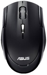 Black PC mouse PNG image    图片编号:7701