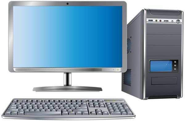Computer desktop PC PNG    图片编号:102093