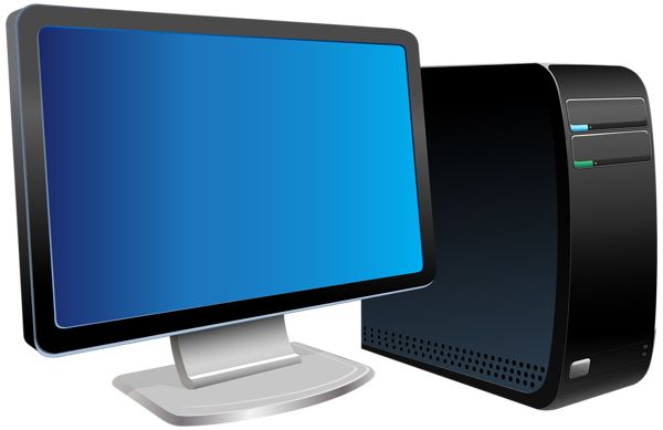 Computer desktop PC PNG    图片编号:102094