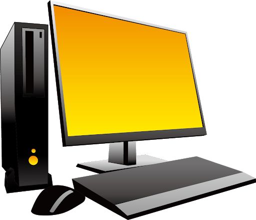 Computer desktop PC PNG    图片编号:102129