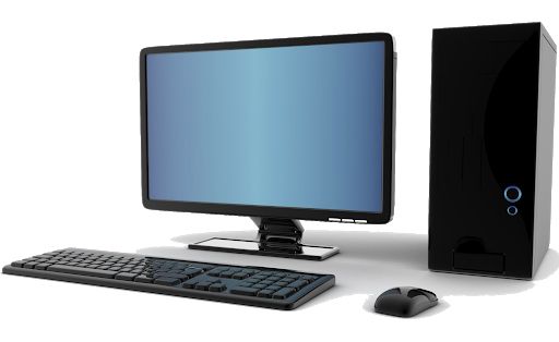 Computer desktop PC PNG    图片编号:102134