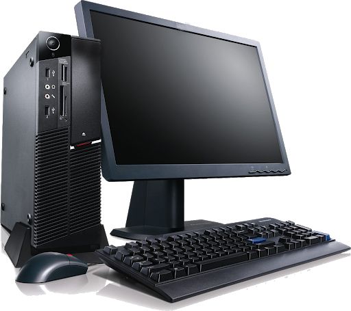 Computer desktop PC PNG    图片编号:102136