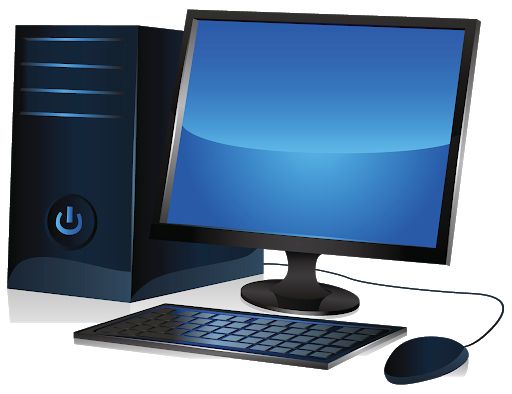 Computer desktop PC PNG    图片编号:102137