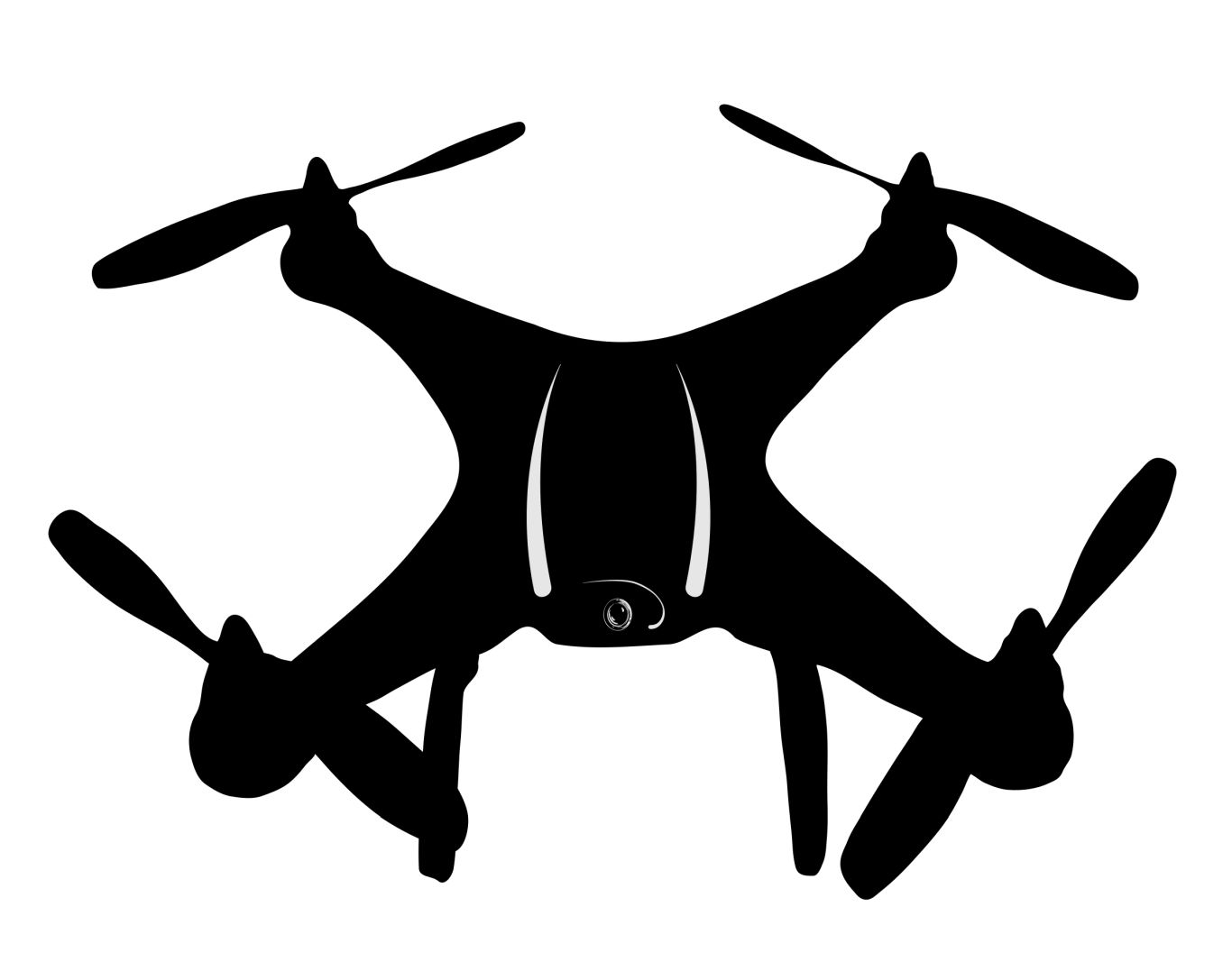 Drone, Quadcopter PNG    图片编号:70800