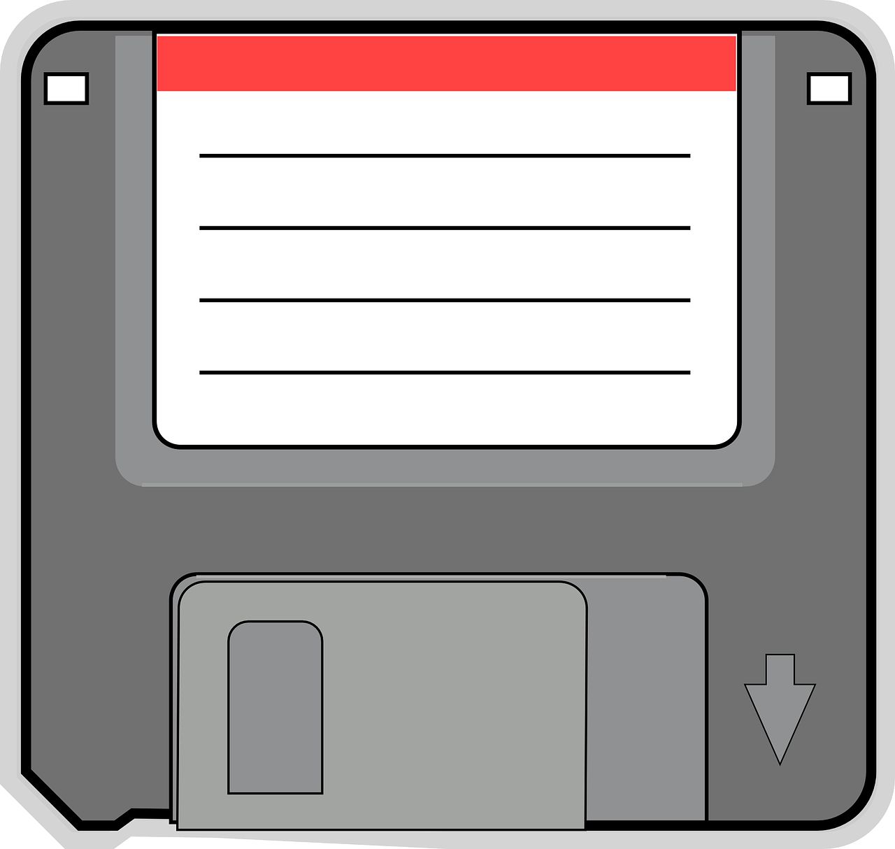 Floppy disk PNG    图片编号:104532