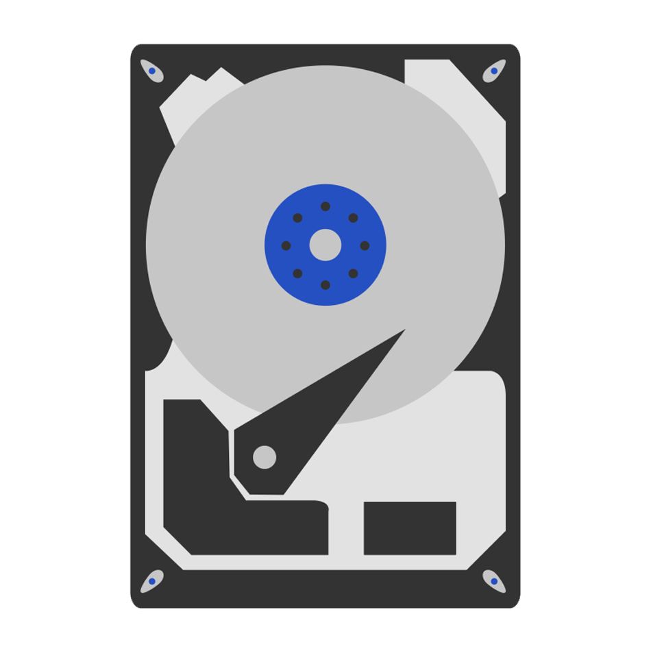 Hard disc, HDD PNG    图片编号:102028
