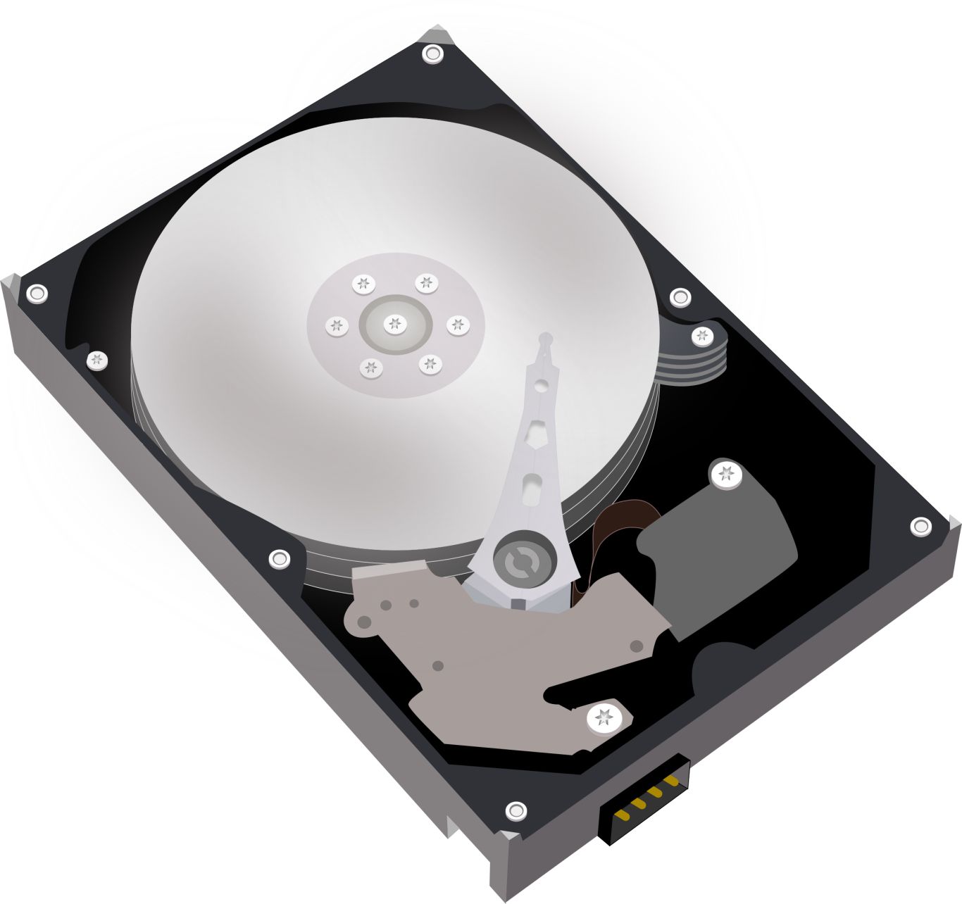 Hard disc, HDD PNG    图片编号:102032