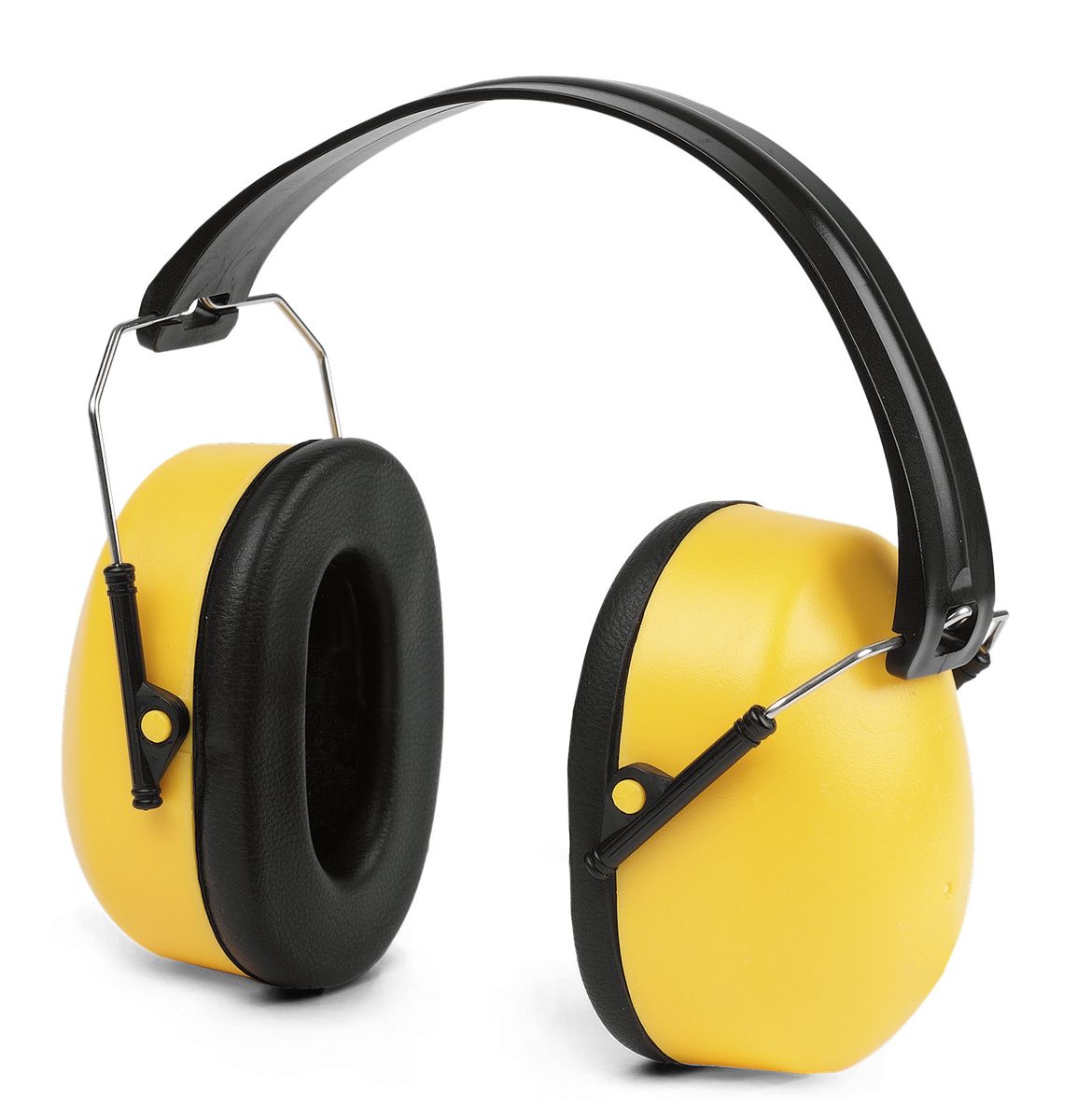 Yellow headphones PNG image    图片编号:7625