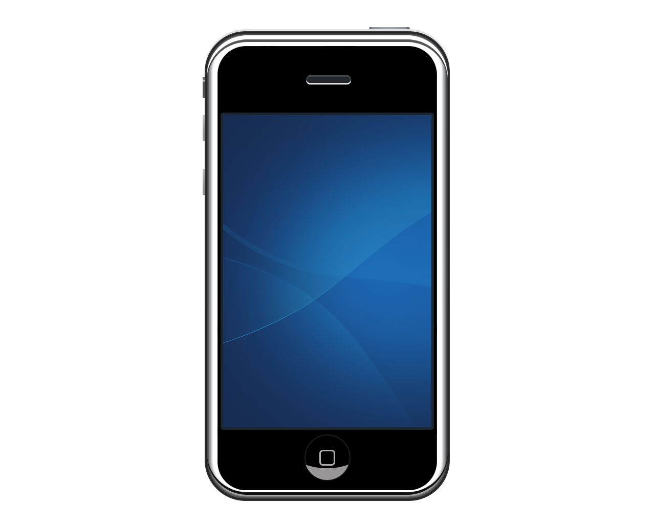 Apple iphone PNG image    图片编号:5731