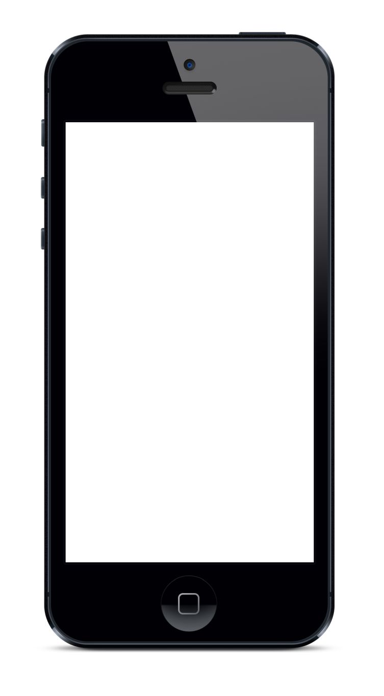 Apple iphone transparent PNG image    图片编号:5735