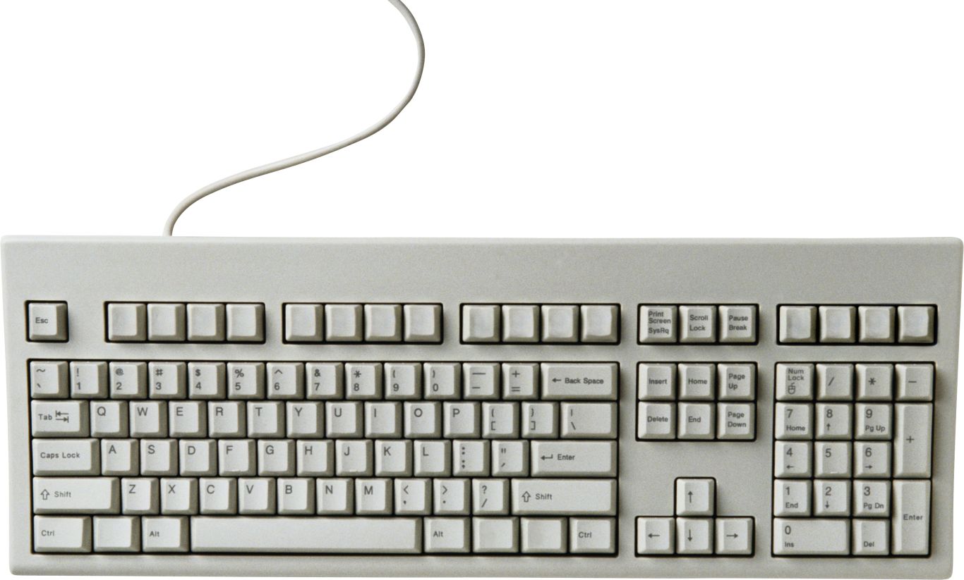 Keyboard PNG image    图片编号:5854
