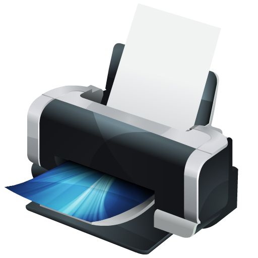 Printer PNG image    图片编号:7728