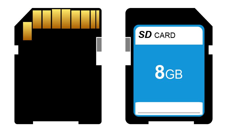 Secure Digital, SD card PNG    图片编号:64223