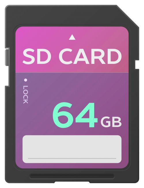 Secure Digital, SD card PNG    图片编号:64241