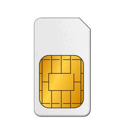 Sim card PNG image    图片编号:9300