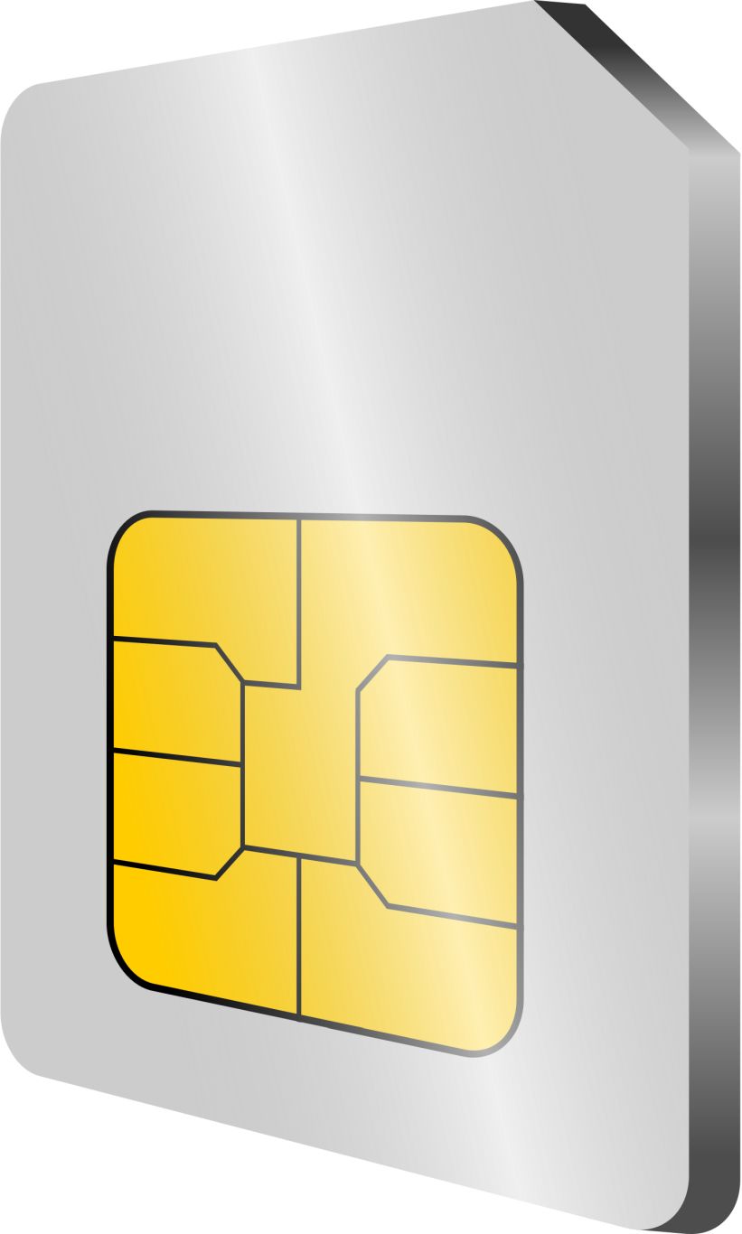 Sim card PNG image    图片编号:9312
