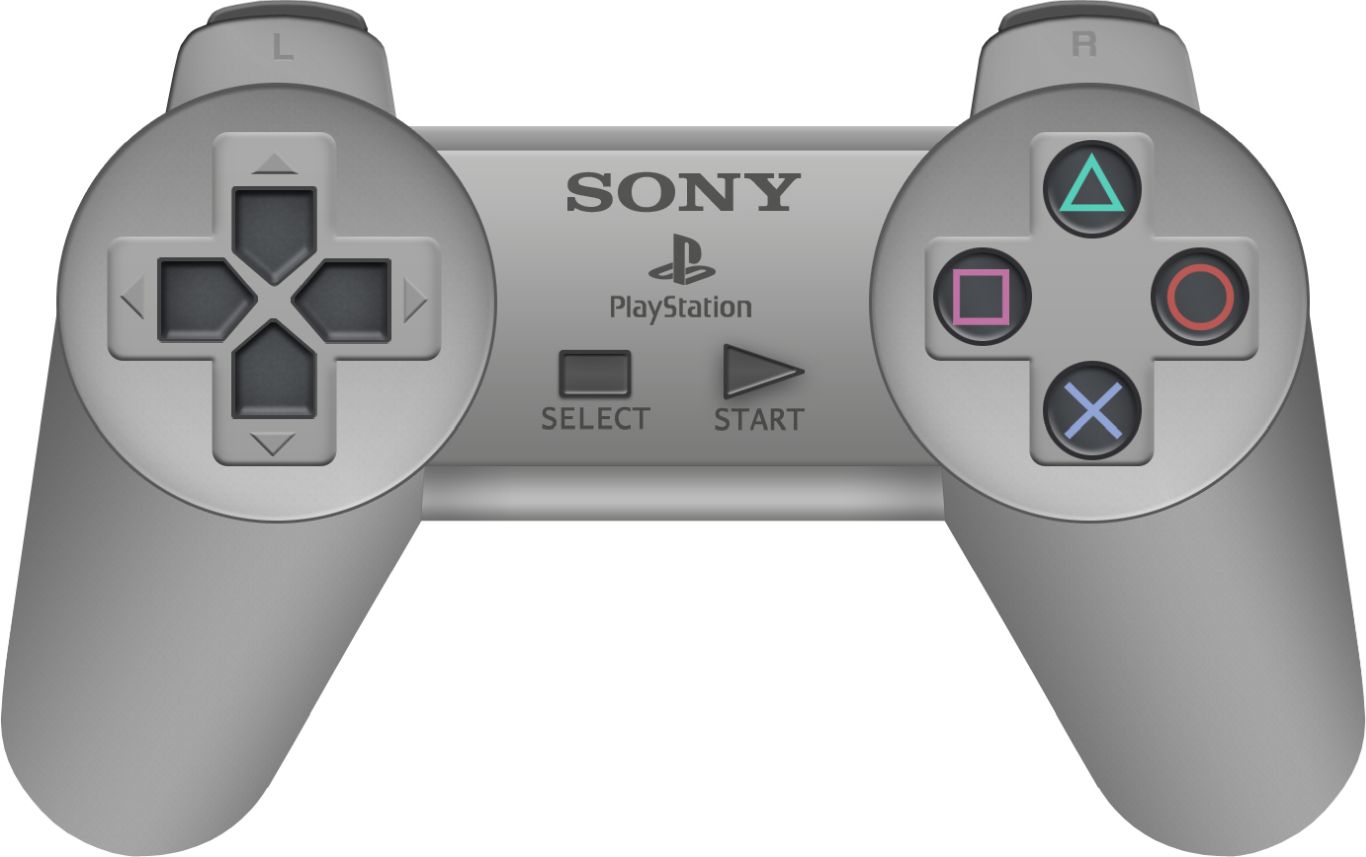Sony Playstation gamepad PNG    图片编号:17550