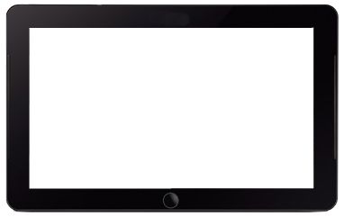Transparent tablet PNG image    图片编号:8564