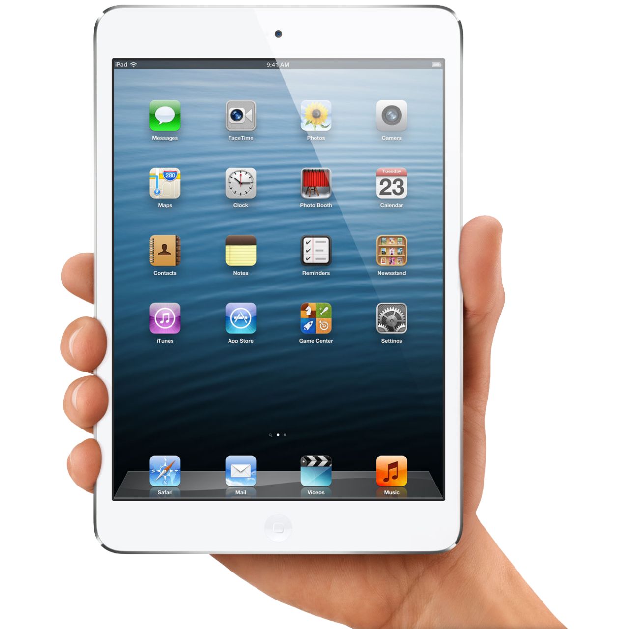 Tablet in hand PNG image    图片编号:8573